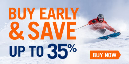 Buy Early and Save up to 35%