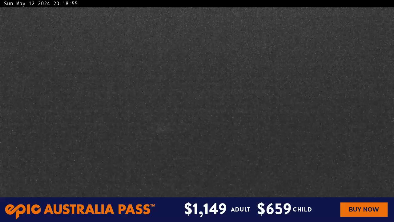Live snow cam for Perisher, Blue Cow